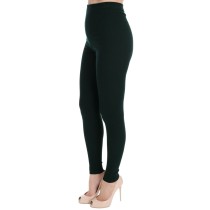 Dolce & Gabbana Elegante Strumpfhose mit hoher Taille aus grüner Wolle
