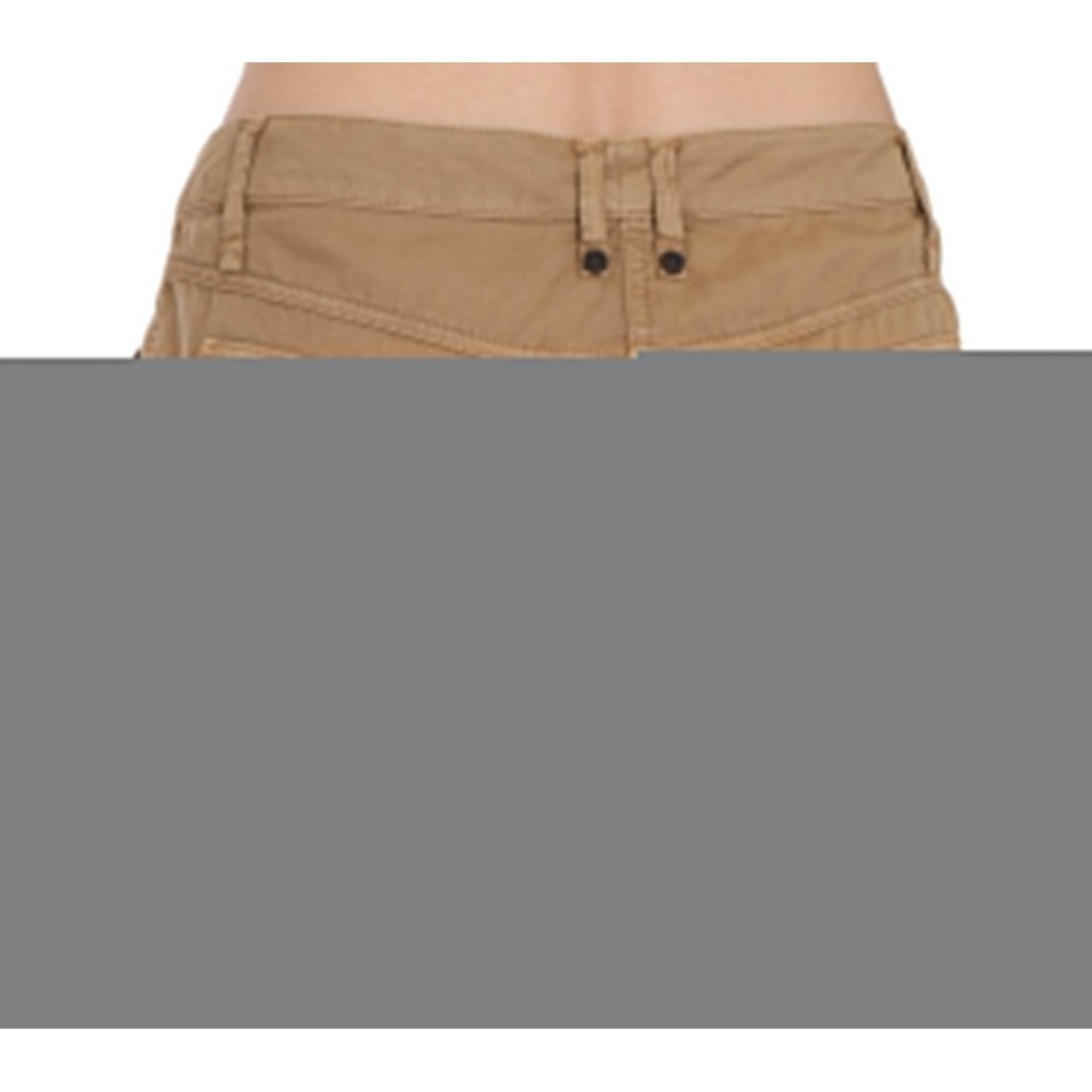 PLEIN SUD Schicke braune Mini-Shorts mit mittlerer Taille