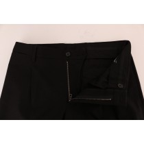 Dolce & Gabbana Eleganter Blauer Cardigan aus Schurwolle