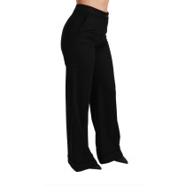 Dolce & Gabbana Elegante Schlaghose aus Kaschmir mit hoher Taille