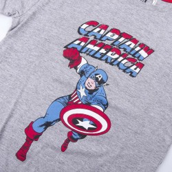 Summer Pyjama Marvel Grey Blue