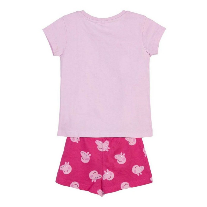 Sommer-Schlafanzug Peppa Pig Rosa