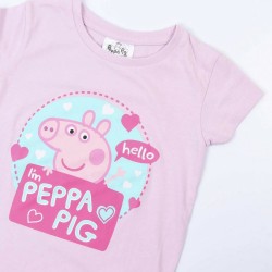 Sommer-Schlafanzug Peppa Pig Rosa