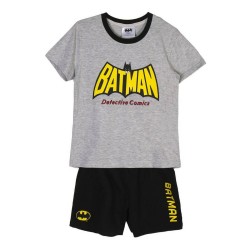 Pyjama D'Été Batman Gris