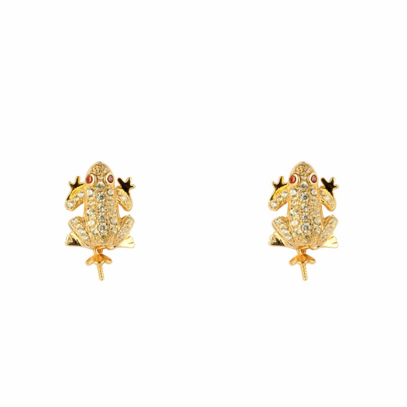 Ladies' Earrings Lancaster JLA-EAR-FROG-6 1,2 cm