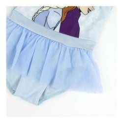 Maillot de Bain Fille Frozen Bleu clair