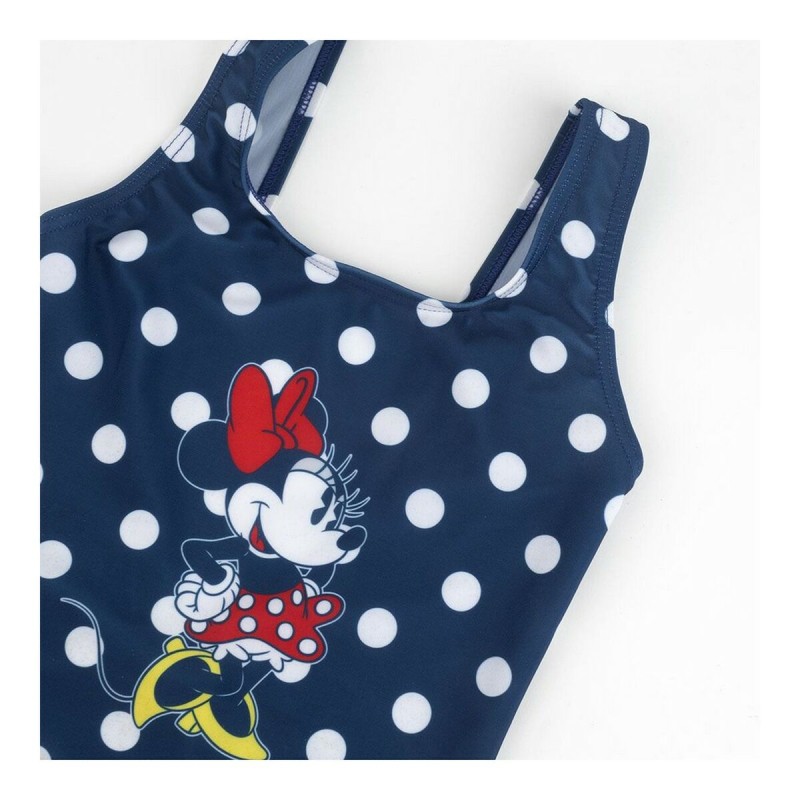 Maillot de Bain Fille Minnie Mouse Bleu foncé