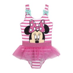 Badeanzug für Mädchen Minnie Mouse Rosa