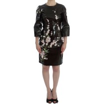 Dolce & Gabbana Elegantes geblümtes Etuikleid Cocktailkleid