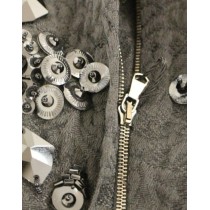 Dolce & Gabbana Elegantes, paillettenbesetztes, florales Mini-Shiftkleid