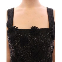 Costume National Elegante gestreifte Freizeitweste - Baumwollmischung