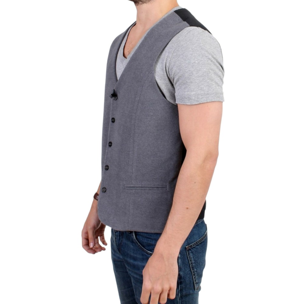 Costume National Schicke graue Freizeitweste