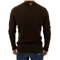 Costume National Eleganter gestreifter Pullover mit Rundhalsausschnitt