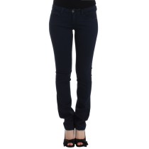 Costume National Chic Blue Straight Leg Denim Delight