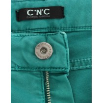 Costume National Schicke grüne Straight Leg Jeans für anspruchsvollen Stil
