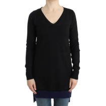 Costume National Leichter Pullover mit elegantem V-Ausschnitt