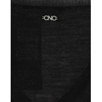 Costume National Leichter Pullover mit elegantem V-Ausschnitt