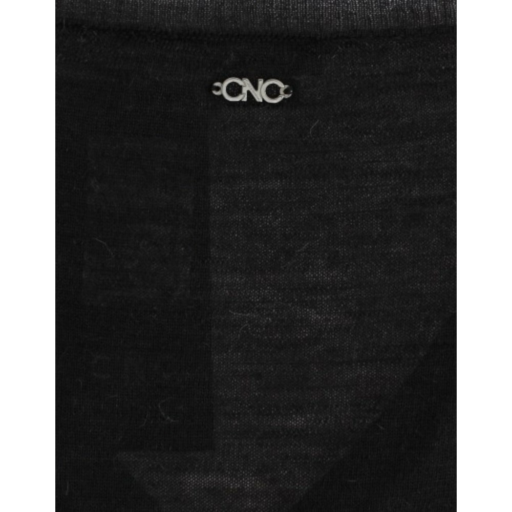 Costume National Leichter Pullover mit elegantem V-Ausschnitt