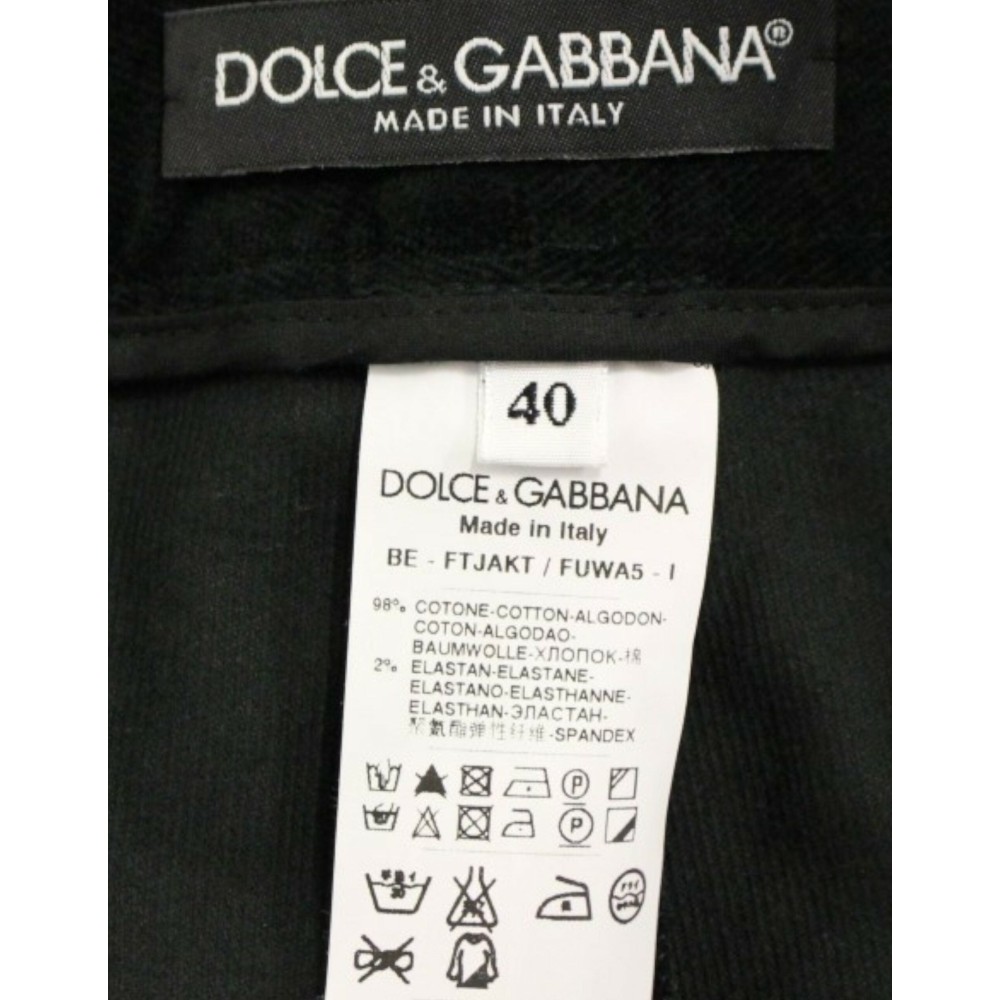 Dolce & Gabbana Elegante schwarze Designer-Shorts