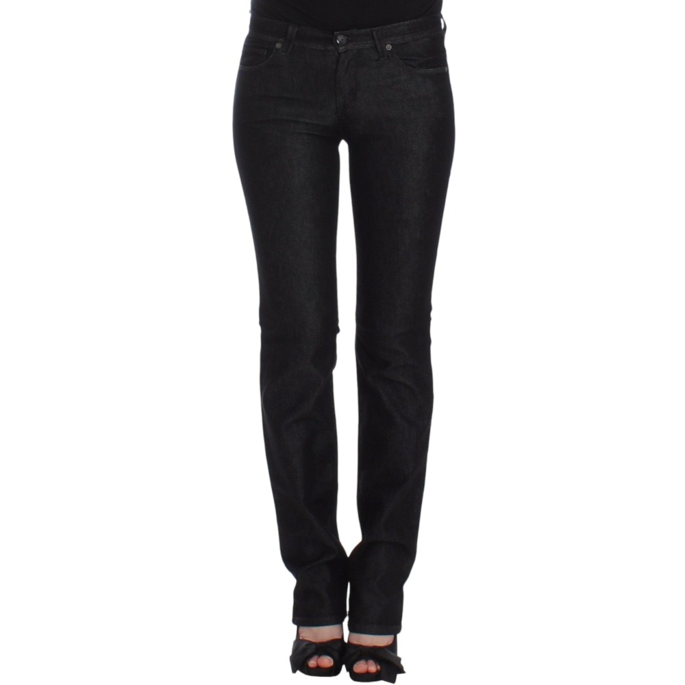 Ermanno Scervino Schicke schwarze Slim Skinny Jeans