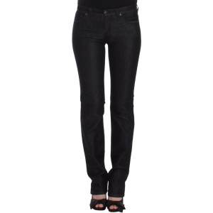 Ermanno Scervino Schicke schwarze Slim Skinny Jeans