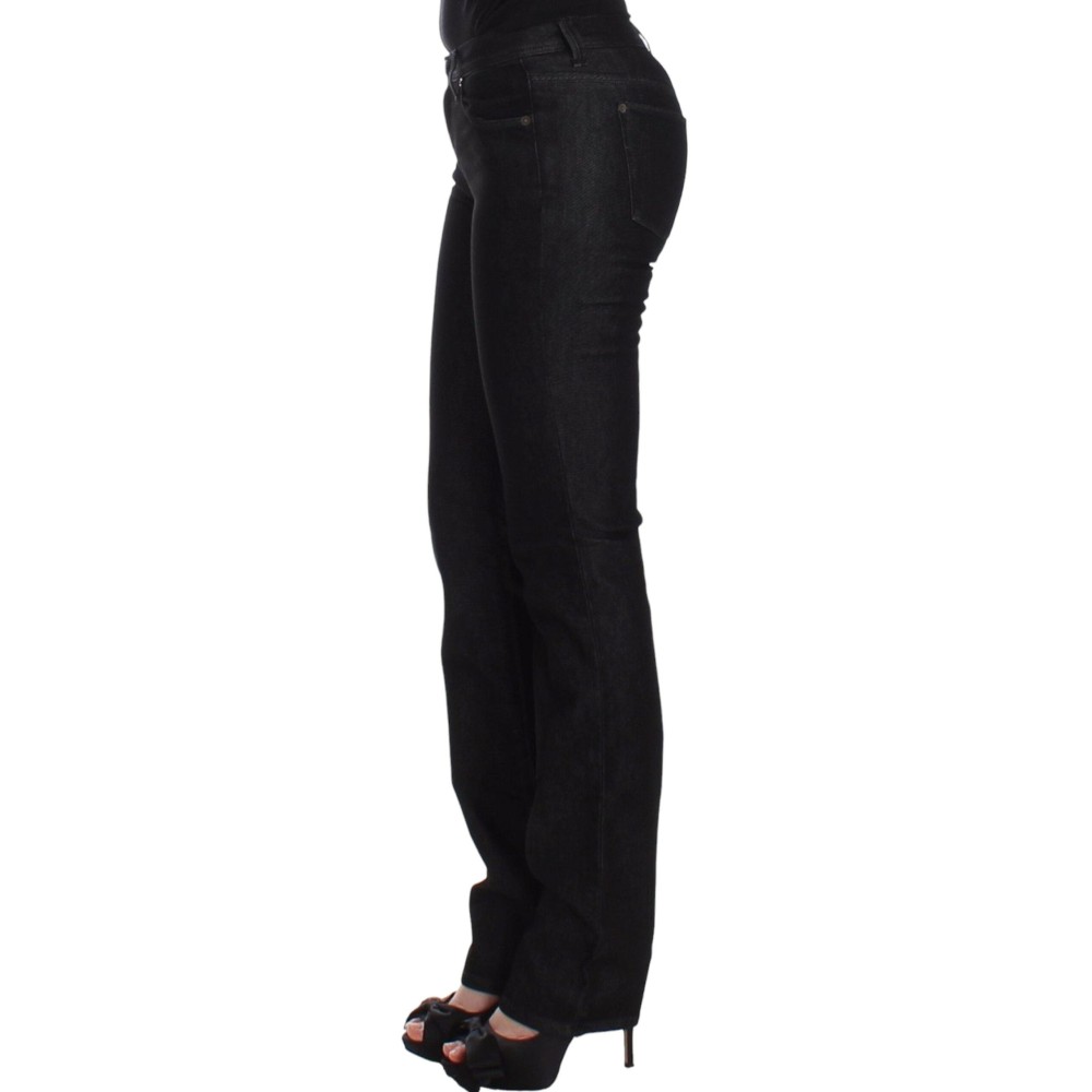 Ermanno Scervino Schicke schwarze Slim Skinny Jeans
