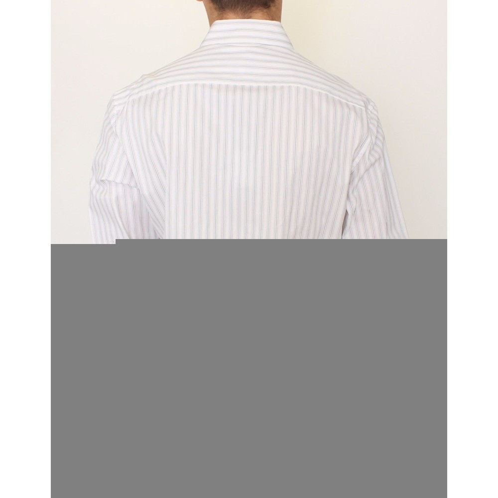 Ermanno Scervino Elegantes gestreiftes Freizeithemd aus Baumwolle