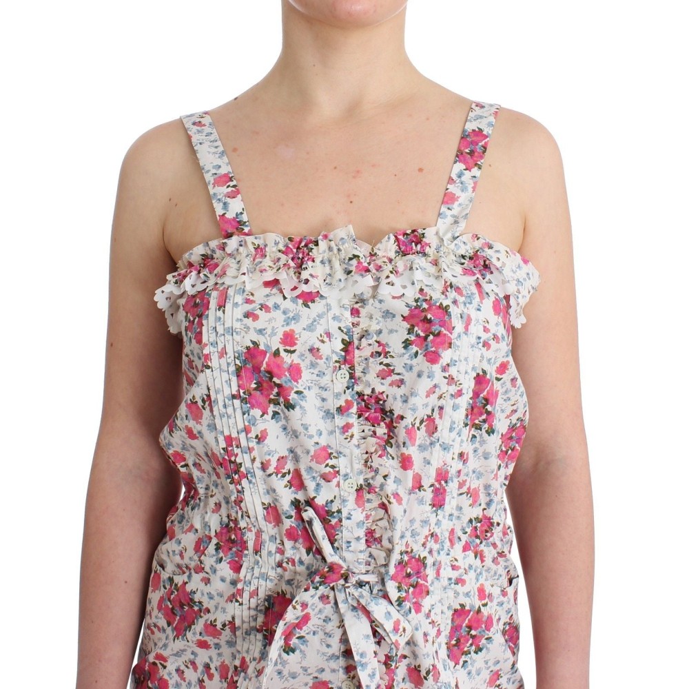 Ermanno Scervino Geblümtes Sommerkleid