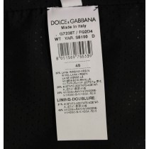 Dolce & Gabbana Elegantes Graues Wollmischung Kleid Weste