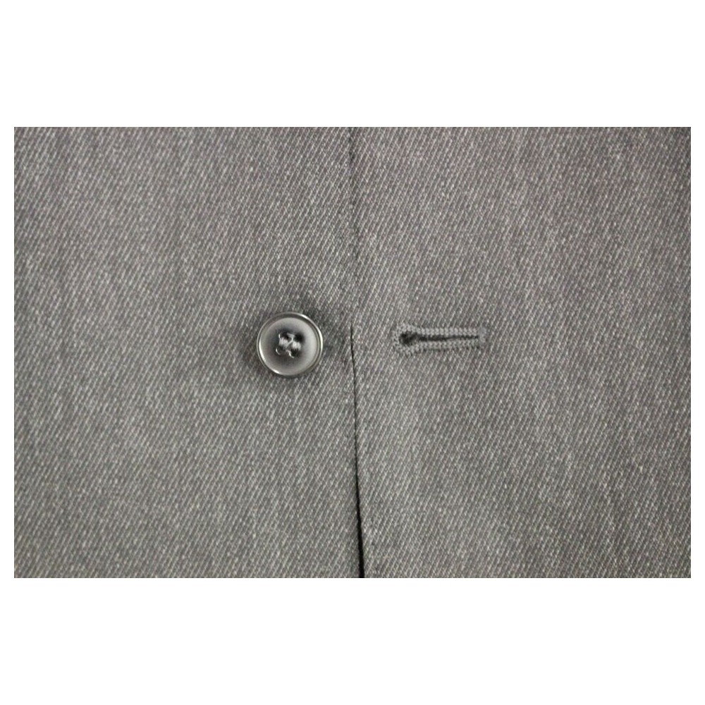 Dolce & Gabbana Elegante graue Weste aus Wolle für formelle Anlässe