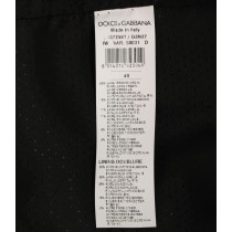 Dolce & Gabbana Elegantes Graues Wollmischung Kleid Weste