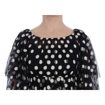 Dolce & Gabbana Elegantes bordeauxfarbenes Etuikleid