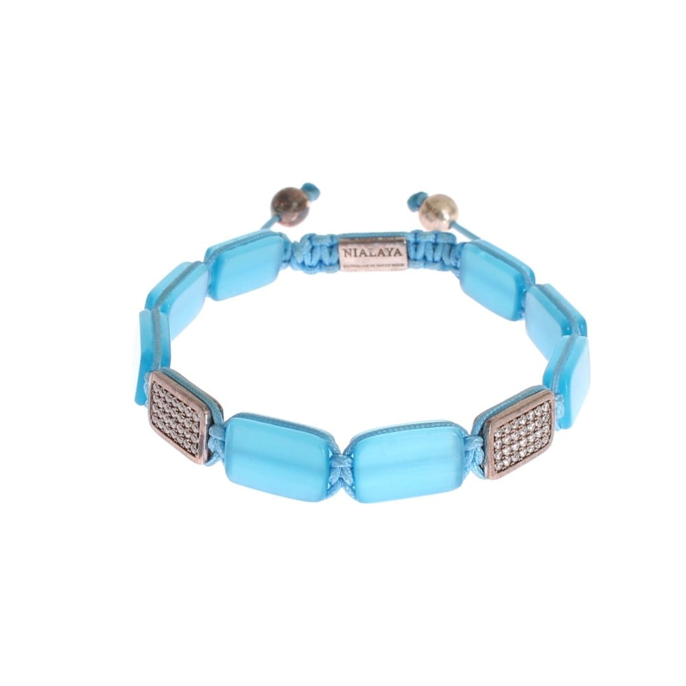 Chic Nialaya Diamant & Opal Perlenarmband