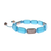 Chic Nialaya Diamant & Opal Perlenarmband