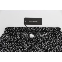 Dolce & Gabbana Elegante Schlafshorts aus Seidenspitze
