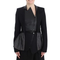 KAALE SUKTAE Elegante monochrome Blazerjacke mit Reißverschluss