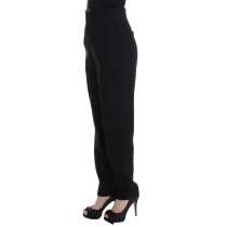KAALE SUKTAE Elegante Schwarze Hose mit hoher Taille