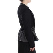 KAALE SUKTAE Elegante monochrome Blazerjacke mit Reißverschluss
