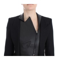 KAALE SUKTAE Elegante monochrome Blazerjacke mit Reißverschluss