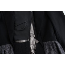 KAALE SUKTAE Elegante monochrome Blazerjacke mit Reißverschluss
