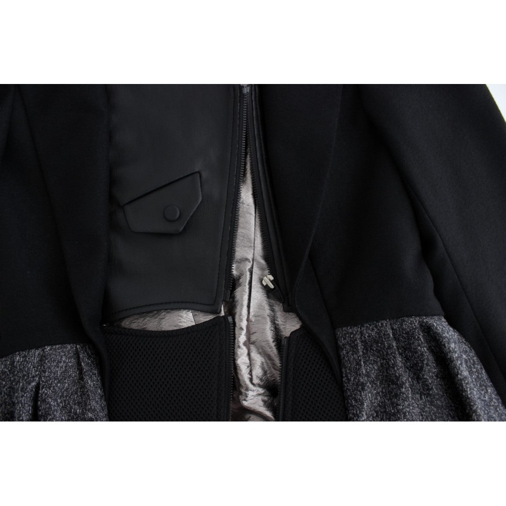 KAALE SUKTAE Elegante monochrome Blazerjacke mit Reißverschluss