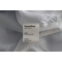 Koonhor Eleganter knielanger Rock mit Fresko-Print