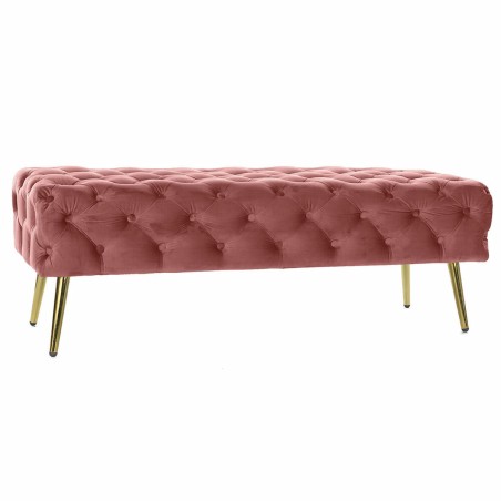 Coffre de Rangement DKD Home Decor Rose Doré (120 x 45 x 40 cm)