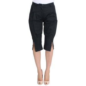 Ermanno Scervino Schicke blaue Freizeithose aus Baumwolle