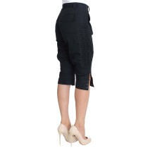 Ermanno Scervino Schicke blaue Freizeithose aus Baumwolle