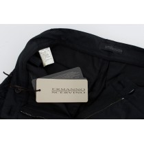 Ermanno Scervino Schicke blaue Freizeithose aus Baumwolle
