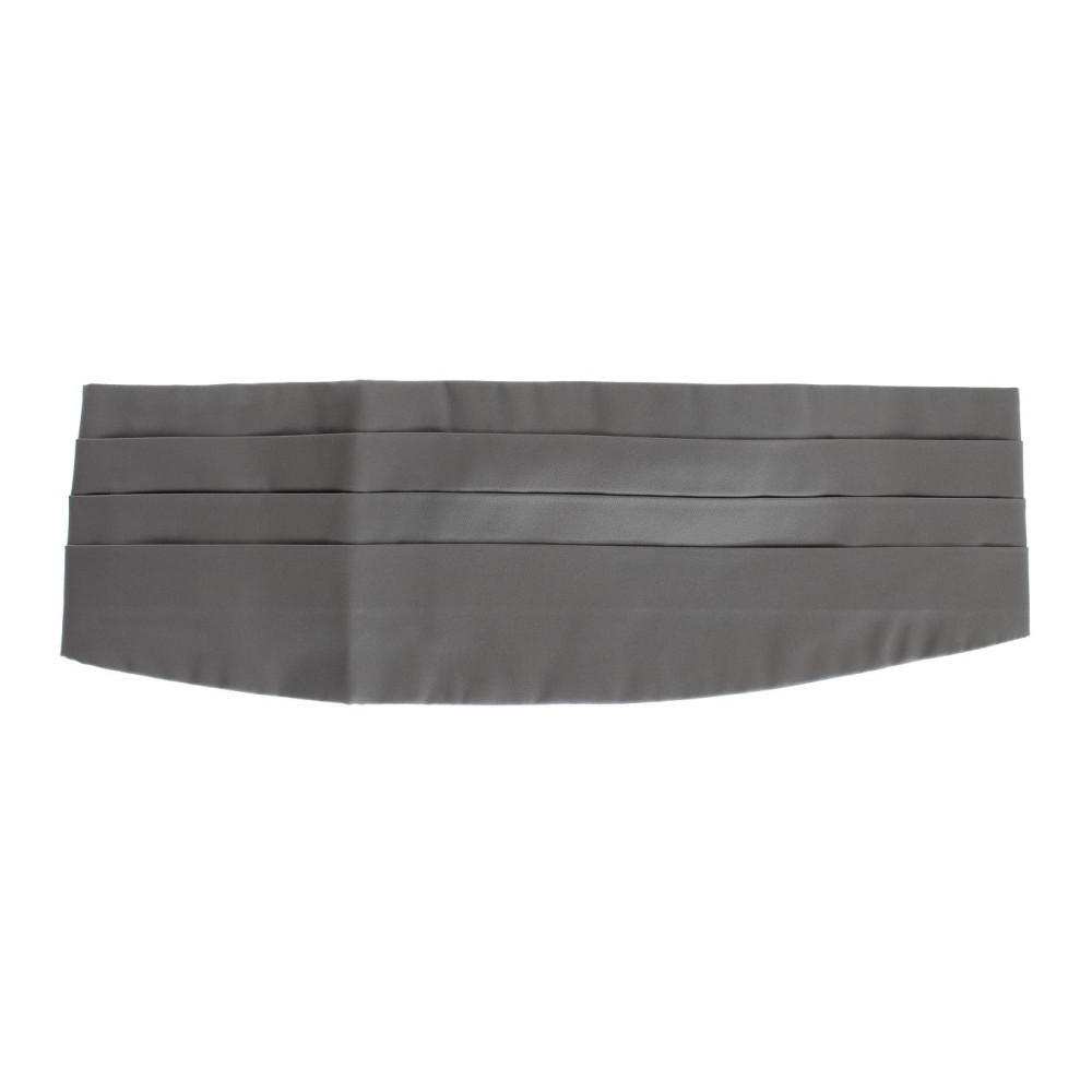 Dolce & Gabbana Eleganter Kummerbund aus grauer Seide