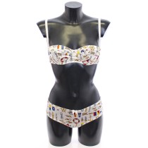 Dolce & Gabbana Elegantes weißes Seemannsunterwäsche-Set mit Druck