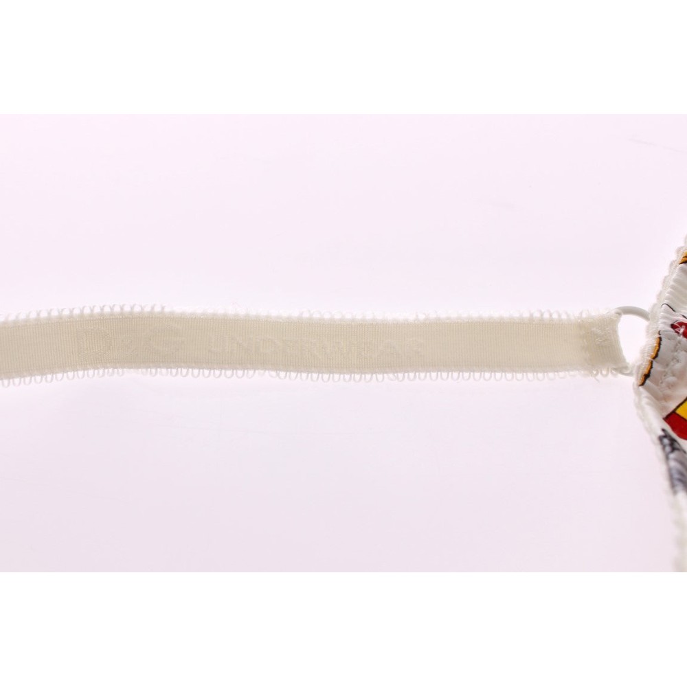 Dolce & Gabbana Elegantes weißes Seemannsunterwäsche-Set mit Druck