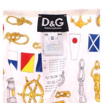 Dolce & Gabbana Elegantes weißes Seemannsunterwäsche-Set mit Druck